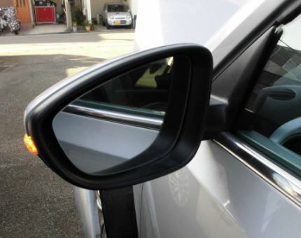 ザビートル USドアミラー 左右セット ブラック 案じる